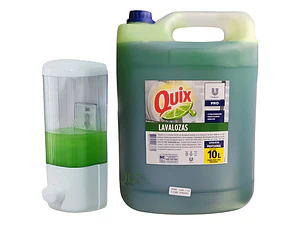 Quix Lavalozas 10l + Dispensador - Eficiencia Unilever
