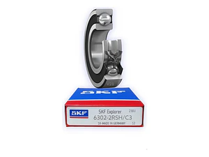 Rodamiento 6302-2rsh/c3 Rígido De Bolas Skf Medidas 15x42x13