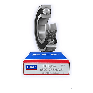 Rodamiento 6302-2rsh/c3 Rígido De Bolas Skf Medidas 15x42x13