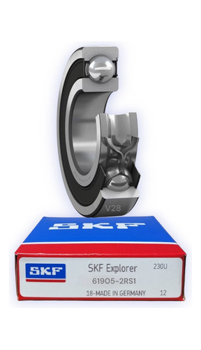 Rodamiento 63005-2rs1 Rígido De Bolas Skf Medidas: 25x47x16 1