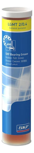 Grasa Para Rodamientos Skf Lgmt 2/o.4 En Cartucho De 400 Ml 1