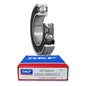 Rodamiento 6205-2rsh/c3 Skf Rígido De Bolas Med: 25x52x15 Mm