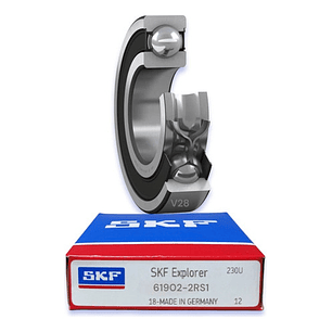 Rodamiento 61902-2rs1 Rígido De Bolas Skf Medidas: 15x28x7