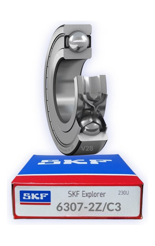 Rodamiento 6307-2z/c3 Rígido De Bolas - Skf Medidas 35x80x21 1