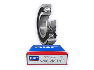 Rodamiento 6208-2rs1/c3 - Skf Rígido De Bolas Med: 40x80x18