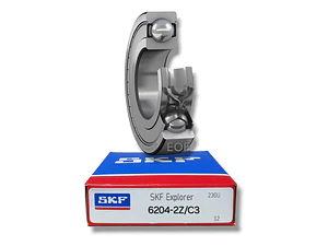6204 -2z/c3 Rodamiento Skf Rígido De Bolas Med: 20x47x14 Mm.