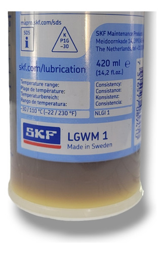 Grasa Para Rodamientos Skf Lgwm 1/0.4 - 420 Ml. -30° / 110° 2