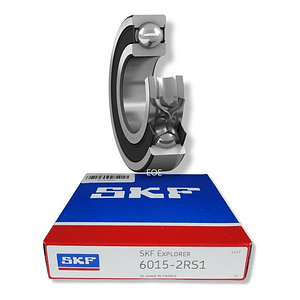 Rodamiento 6015-2rs1 Rígido De Bolas - Skf Medidas 75x115x20