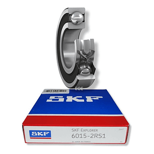 Rodamiento 6015-2rs1 Rígido De Bolas - Skf Medidas 75x115x20