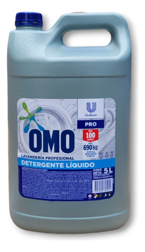 Omo Detergente Para Ropa 5 Lts. Enzimático Hogar, Lavandería 1