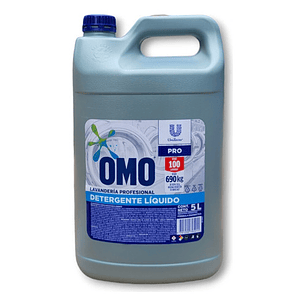 Omo Detergente Para Ropa 5 Lts. Enzimático Hogar, Lavandería