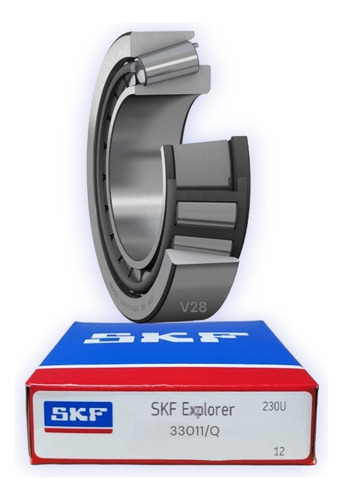 Rodamiento 33011/q De Rodillos Cónicos Skf Medidas: 55x90x27 1