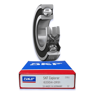 Rodamiento 62304-2rs1 Rígido De Bolas Skf Medidas: 20x52x21