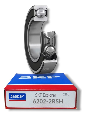 Rodamiento 6202-2rsh Rígido De Bolas - Skf Medidas: 15x35x11 1