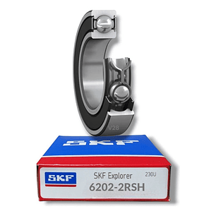 Rodamiento 6202-2rsh Rígido De Bolas - Skf Medidas: 15x35x11