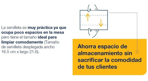 Servilleta Xpressnap® Fit Blanca 18 Paq X 240 Un. Se70051 3