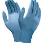 Guantes Desechables Nitrilo Azul 100 Un. Proteccion  S/polvo - Miniatura 3