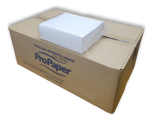 Toalla Interfoliada 16 Paquetes De 200 Unidades D/h Propaper 1