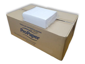 Toalla Interfoliada 16 Paquetes De 200 Unidades D/h Propaper