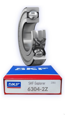 Rodamiento 6304-2z Rígido De Bolas Skf Medidas: 20x52x15 1