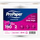 Toalla De Papel 2 Rollos X 190 Mts. C/u H/s Propaper - Miniatura 1