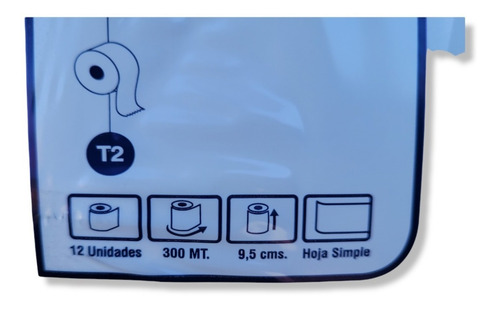 Papel Higiénico 12 Rollos X 300 Metros C/u H/s. Hi70003 3