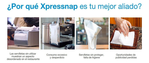 Tork Xpressnap® Café Blanca Advanced 12 Paq / 500 Pzs 7