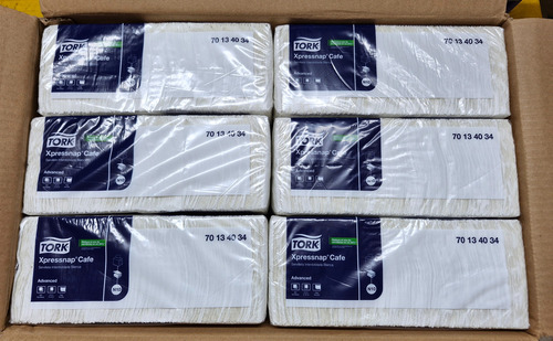 Tork Xpressnap® Café Blanca Advanced 12 Paq / 500 Pzs 9