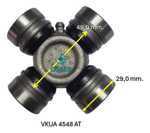 Cruceta Vkua 4548 At - Skf - Medidas: 29,0 X 49,0 Mm. 2