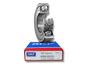 Rodamiento 6305-2z/c3 Skf Rígido De Bolas Med: 25x62x17 Mm