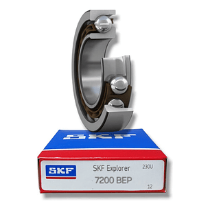 Rodamiento 7200 Bep De Bolas - Contacto Angular Med: 10x30x9