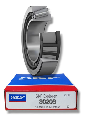 Rodamiento 30203 De Rodillos Cónicos Medidas: 17x40x13.25 Mm 1
