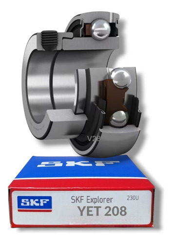 Rodamiento Yet 208 De Inserción Skf Medidas: 40x80x43,2 Mm 1
