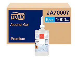 Alcohol Gel Premium Tork - 6 Botellas X 1000ml - Ja70012