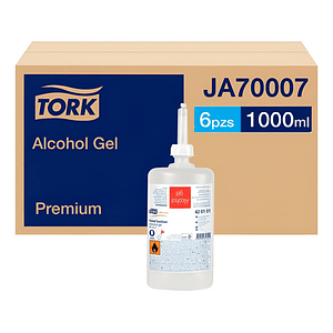 Alcohol Gel Premium Tork - (6 Botellas X 1000ml) Ja70012