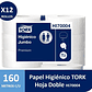 Papel Higiénico 12 Rollos X 160 Metros. Doble Hoja Hi70004 - Miniatura 1