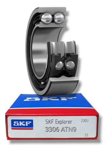 Rodamiento 3306 Atn9 Hilera De Bolas Medidas: 30x72x30,2 1