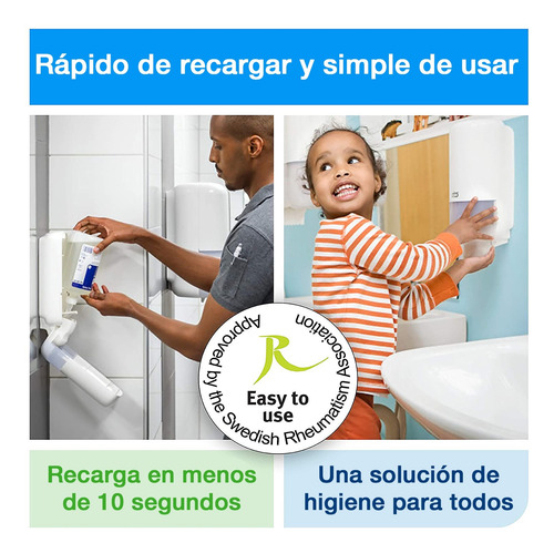 Jabón En Espuma Mild Tork Ja70006 - (6 Unidades X 1000 Ml) 5