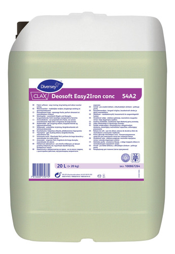 Suavizante Lavandería Textil 20 Lts Clax Deosoft Profesional DIVERSEY 1