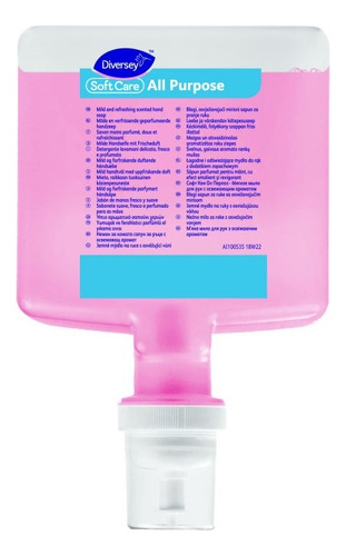 Jabón Cosmético Manos Soft Care All Purpose Liq - (1,3 Lts) 1