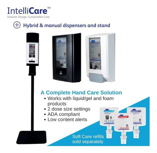 Dispensador Jabón Manual Diversey Intellicare D7524178 5