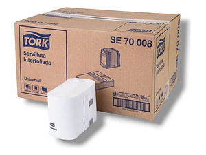 Servilleta Interfoliada Tork 24 Paquetes X 250 Hojas Se70008 Blanco