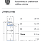 Rodamiento 33206 Skf De Rodillos Cónicos Medidas: 30x62x25 - Miniatura 2