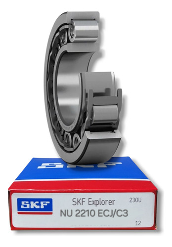 Rodamiento Nu 2210 Ecj/c3 Rodillos Cilíndricos Med: 50x90x23 1