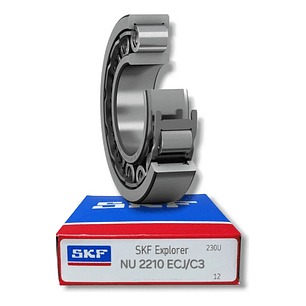 Rodamiento Nu 2210 Ecj/c3 Rodillos Cilíndricos Med: 50x90x23