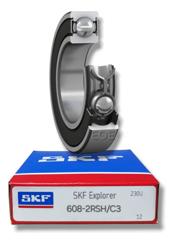 Rodamiento 608-2rsh/c3 Rígido De Bolas Mediadas: 8x22x7 1