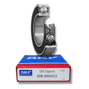 Rodamiento 608-2rsh/c3 Rígido De Bolas Mediadas: 8x22x7