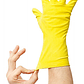 Guante 100% Latex Color Amarillo Limpieza Multiuso 1 Par. - Miniatura 1
