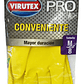 Guante 100% Latex Color Amarillo Limpieza Multiuso 1 Par. - Miniatura 2