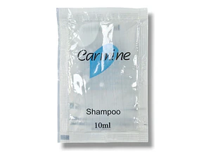 Shampoo Sachet 625 Unidades 10ml. C/u Carmine Hoteles